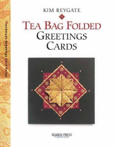 Tea Bag Folded Greetings Cards (Handmade Greeting Cards) of 