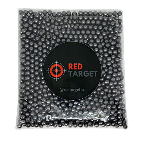 Esfera De Aço 6mm 500 Unidades Airsoft Munição Estilingue Atiradeira