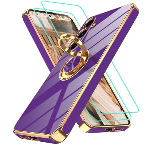 Coque Samsung S24 antichoc en TPU avec 2 verres écran inclus