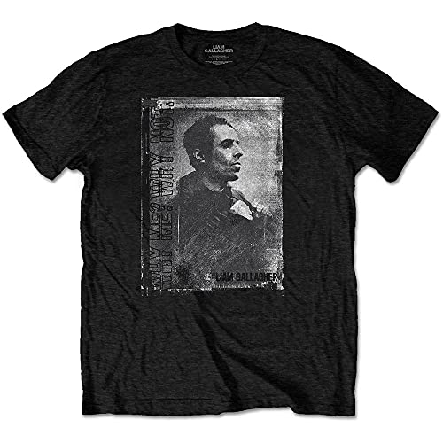 T-shirt Liam Gallagher Rock Off en coton premium avec logo graphique détaillé