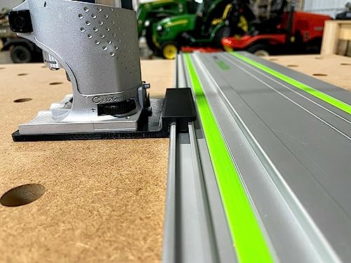 ToolCurve's Guide Rail Adapter Compatible with Bosch Colt 1HP Router - Made in USA - Thumbnail 2
