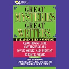 Great Mysteries, Great Writers Audiolibro Por Carol Higgins Clark, Dean Koontz, Sara Paretsky, Robert B. Parker, Mary Higgins Clark arte de portada