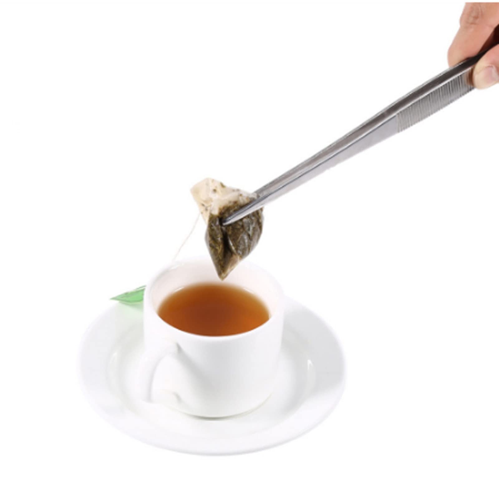 Pinzas de cocina de acero inoxidable, alicates versátiles para barbacoa y clips de alimentos para asar, servir buffet y uso culinario