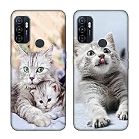 Jiajihua Funda Compatible Con Oppo A53 2020 / A32 2020 / A53S / A33 Funda De Piel Sintética Con Función Atril Y Ranura Para Tarjetas, Cierre Magnético, Color Negro