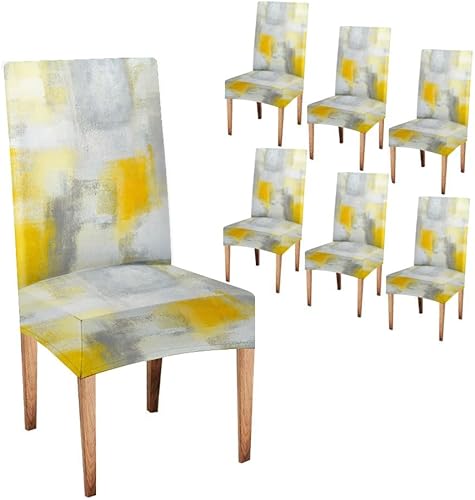 Miniatura 41 de CAPSCEOLL Juego de 4 fundas para sillas de comedor, color turquesa, turquesa, turquesa, turquesa, turquesa, verde azulado, fundas de asiento Parson