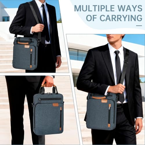 Image of 11inch iPad Carrying Bag,Tablet Bag,Padded Protective Travel Carrying Case for iPad A16 M5 11inch, iPad Pro M4 11 inch, iPad Air M2 5 /4th 10.9 inch, Air 3th 10.5 inch, iPad 10th 10.9 inch, 9 /8 /7th 10.2 (2025-2022)