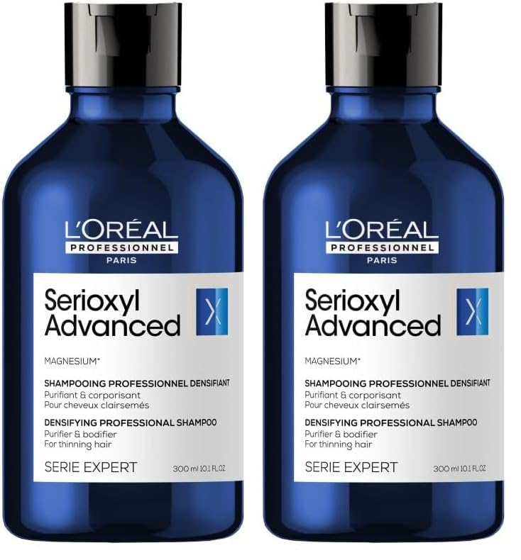 Soin Volumateur Cheveux Clairsemés L'Oréal Serioxyl Advanced Shampoing 300ml