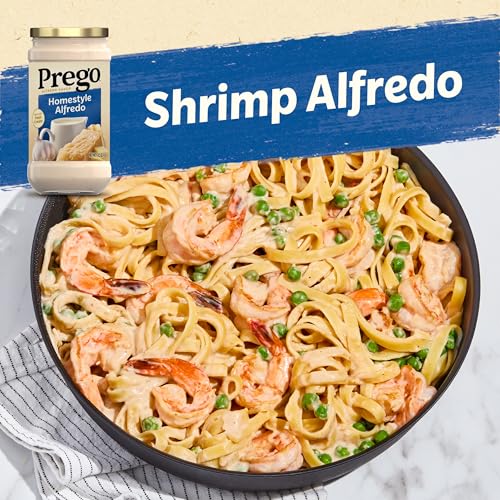 Image of Prego Homestyle Alfredo Pasta Sauce, 14.5 oz Jar (Pack of 4)
