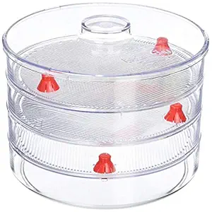 IcyFlame Sprout Maker | Sprout Maker Box | Hygienic Sprout Maker with 4 Container | Organic Home Making Fresh Sprouts Beans for Living Healthy Life Sprout Maker 4 Bowl Sprout Maker