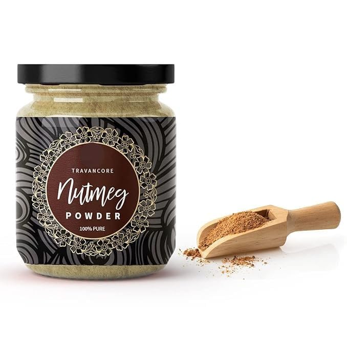 Premium Nutmeg Powder - 50 gm,100% Pure & Natural | Myristica fragrans | No Added Preservative