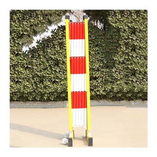 Barrière de sécurité mobile 47x59 po rouge - Clôture pliable