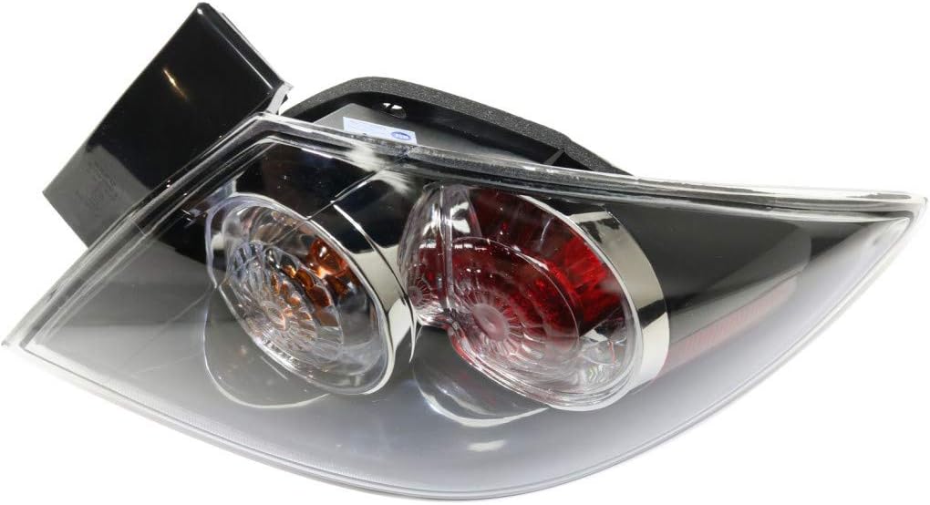 For Mazda 3 Hatchback 07-09 Tail Light Assembly Standard Type Outer Passenger Side DOT Certified | MA2805106 | BR5S-51-150C