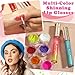 BRIPATI DIY Lip Gloss Making Kit, DIY Lip Glosses Set to Make Your Own Lip Stick, Fun Craft Makeup Lipglosses, All-Inclusive Moisturizing Handmade Lip Glaze Supplies Set for Beginner Women Girls
