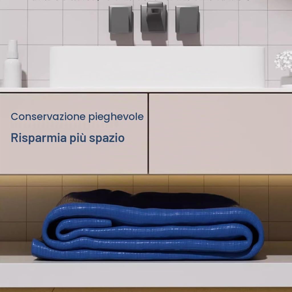 Piscine Con Telaio Piscina Rettangolare In Metallo 120/150/180 Cm Piscina Pieghevole Home Stand Frame for Cortile Interno Ed Esterno Facile Da Montare(180 * 140 * 60cm)