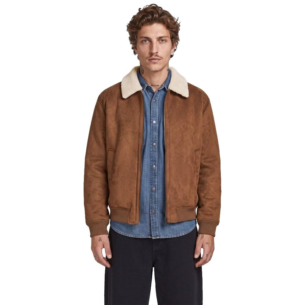 JACK & JONES Herren Jprbluluke Bomber Jacket Sn Jprbluluke Bomber Jacket Sn (1er Pack)