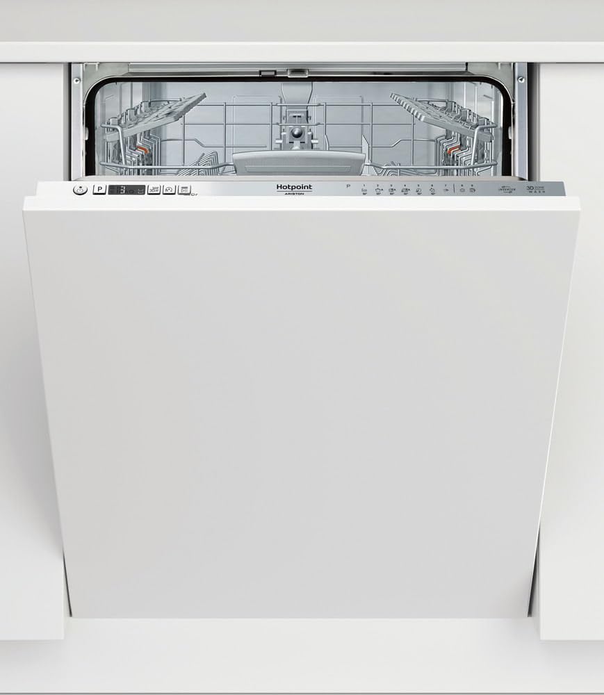 Hotpoint HIO3T141W Lave-vaisselle Intégrable 60 cm 14 Couverts Zone Wash 3D Active Dry Tactile 41 dB Classe C