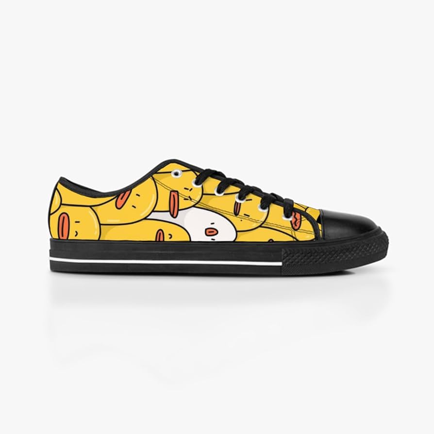 Amazon.co.jp: キャンバスシューズ 面白い 黄色い アヒル Amazon.co.jp: キャンバスシューズ 面白い 黄色い アヒル