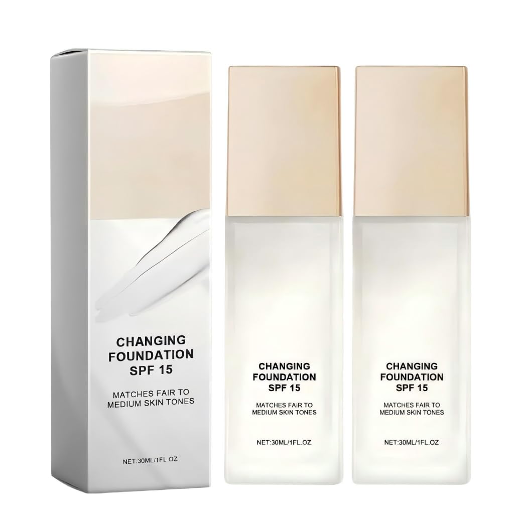 Color Changing Foundation for Mature Skin - Hydrating & Lightweight