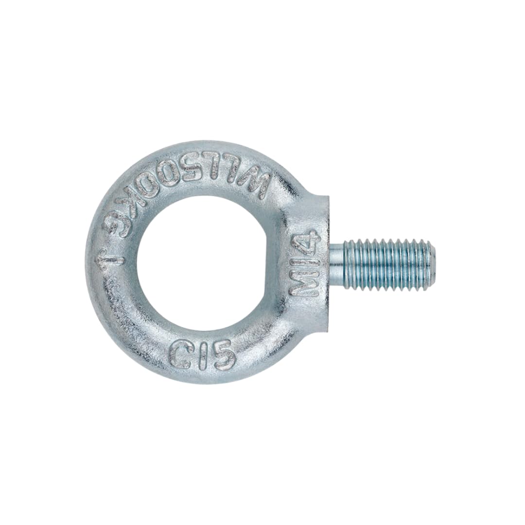 Boulon mâle DIN 580 M6 Index EVM06 en acier zingué pour levage | Boîte de 100
