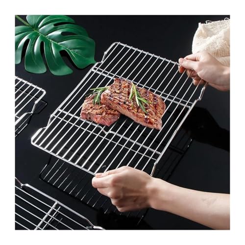 Filet de barbecue en acier inoxydable Small Size pour camping et réchaud - 3