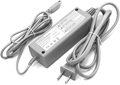 YOUSHARES Interchangable Power Charging Adapter, Power Supply Cord AC Adapter & Cable Compatible for Nintendo WiiU GamePad (AC Adapter)
