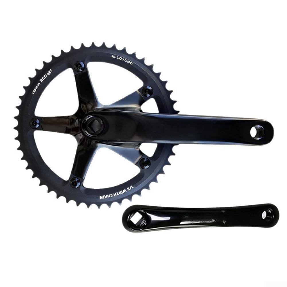 Guarnitura Bici Single Speed 48T 170mm Alluminio