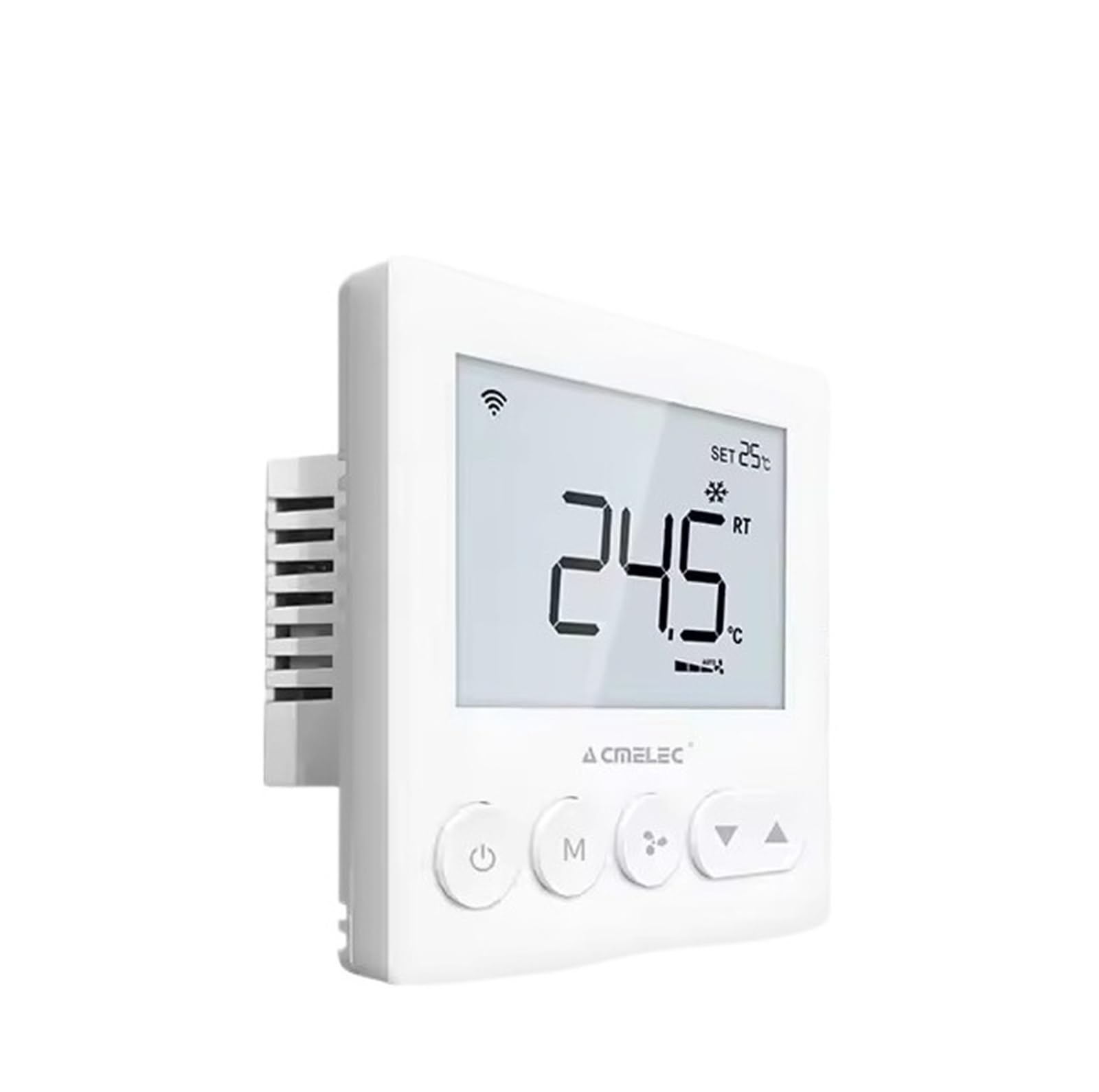 Genterun 2 Pipes Digital Central Air Conditioning Fcu Fan Coil Unit Thermostat Weekly Programmable Temperature Controller(,Non)