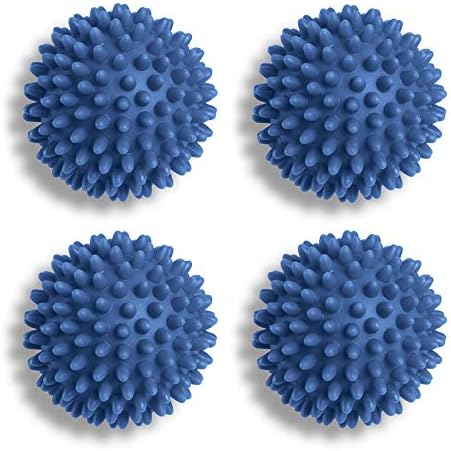Dryer Balls - Eco Friendly Fabric Softener Alternative (Set of 4),Blue
