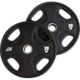 [リーディングエッジ] オリンピックプレート 2.5kg×2枚 5kg×2枚 10kg×2枚 15kg×2枚 20kg×2枚 穴径50mm オールラバー バーベルプレート
