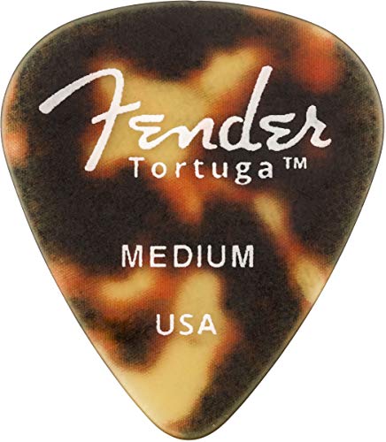 Fender® Tortuga™ 351 Médiators – Medium (Pack de 6) - Les Beatles, Paul McCartney, John Lennon, RIngo Starr, George Harrison Fender® Tortuga™ 351 Médiators - Medium (Pack de 6)