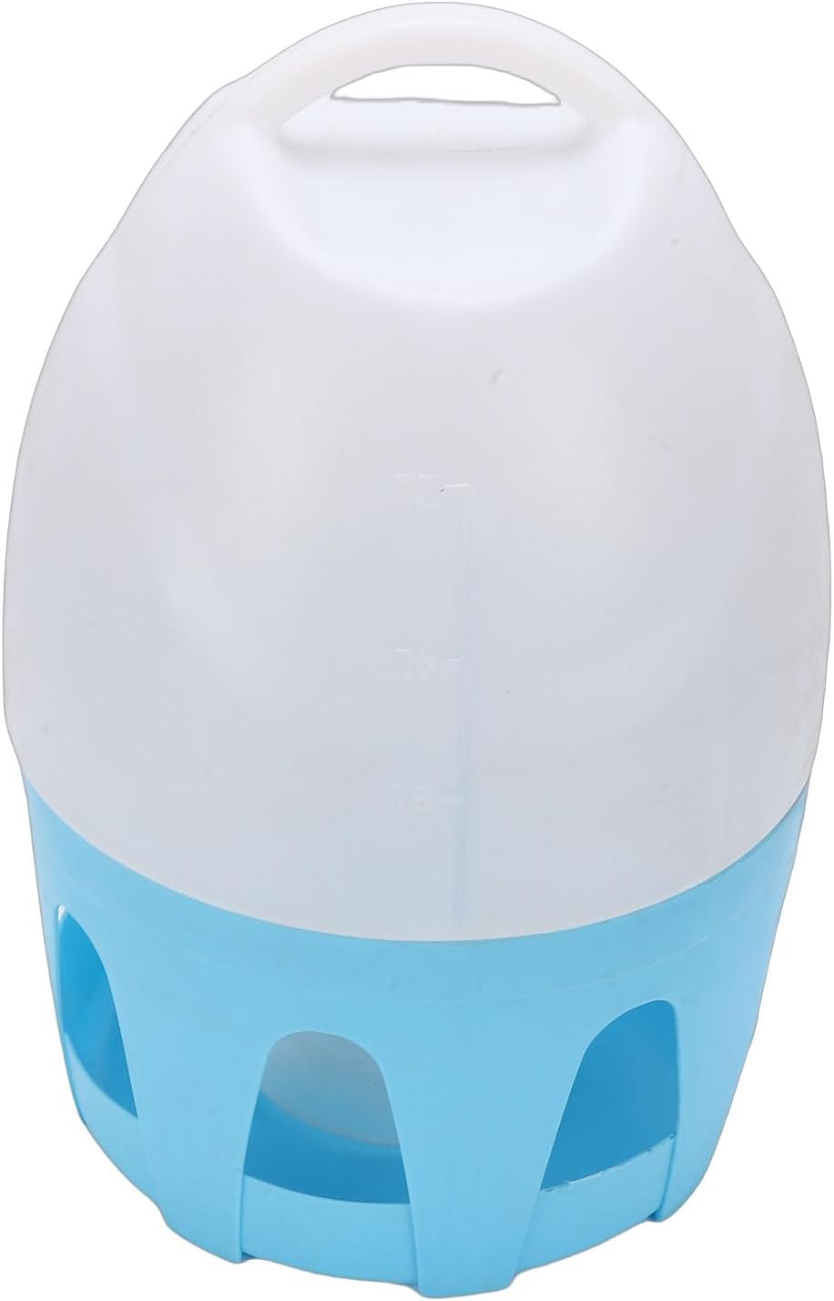 Water Feeder 10L Large Capacity Bird Water Dispenser, Convenient User Friendly Operation for Ducks Pigeons