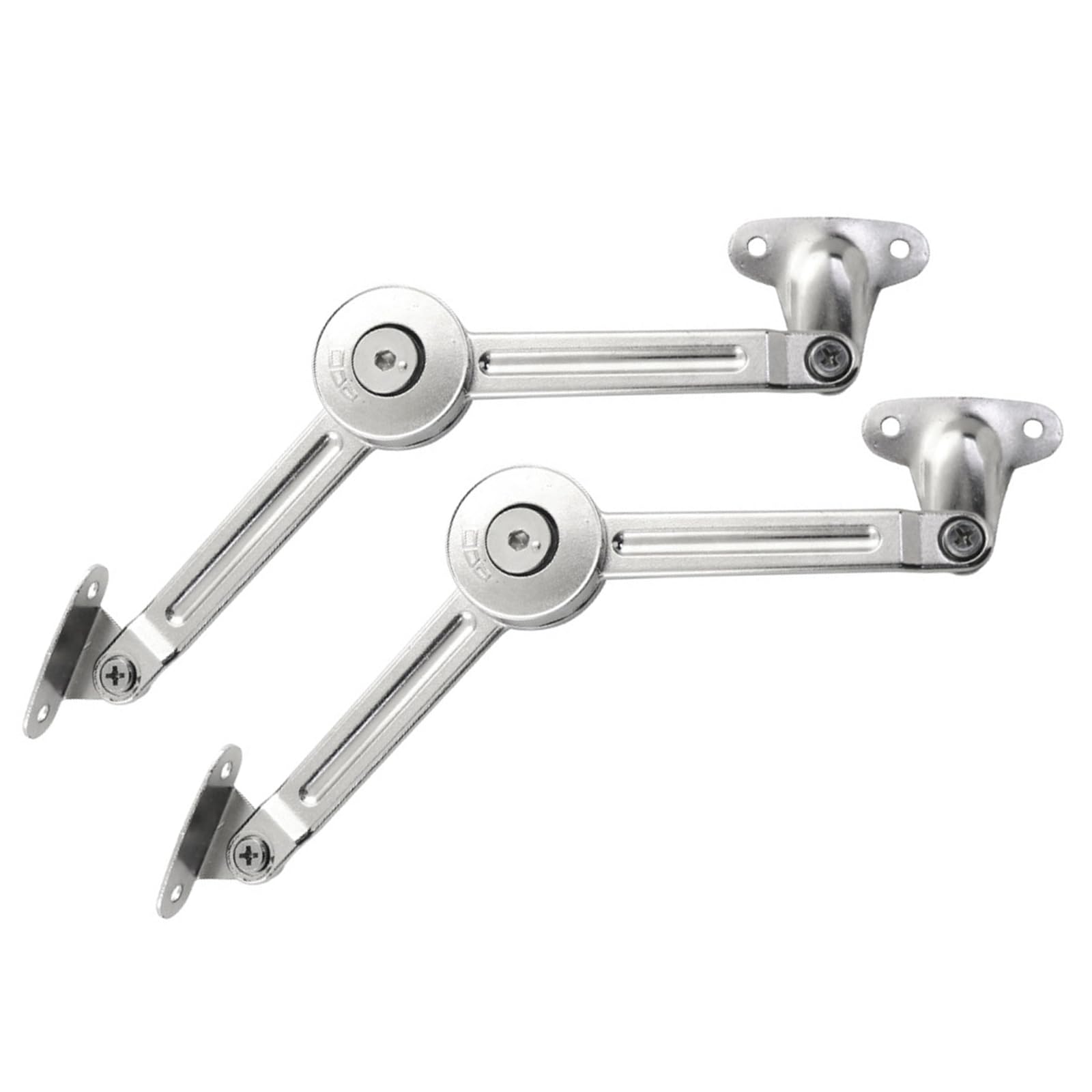 Sturdy Zines Alloy Soft Close Hinges Accessory for Toy Box Chest Adjustable Lid Stay Tension Safe Smooth Closures 2PCS Adjustable Soft Close Hinges