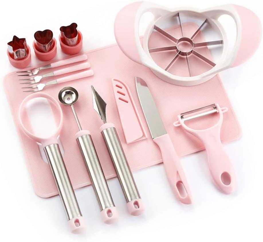 13 Pieces Multi-fancy Fruit Platter Tool Set Multi-function Digging Ball Spoon Carving