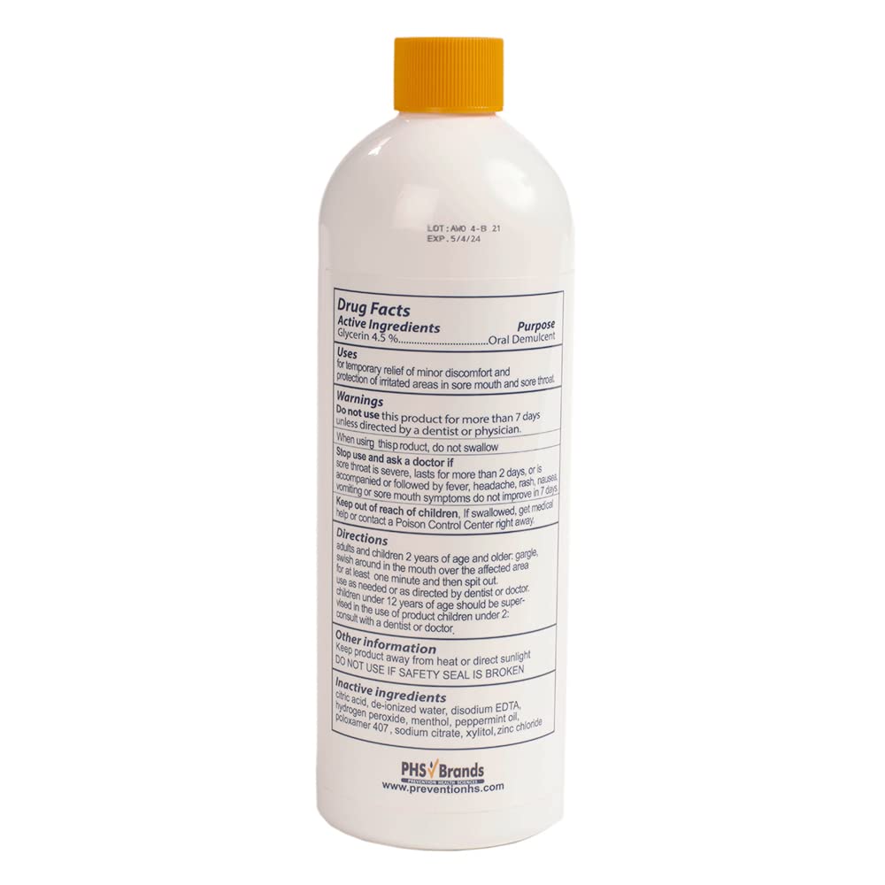 Prevention Oncology Mouth Rinse Alcohol Free Specially