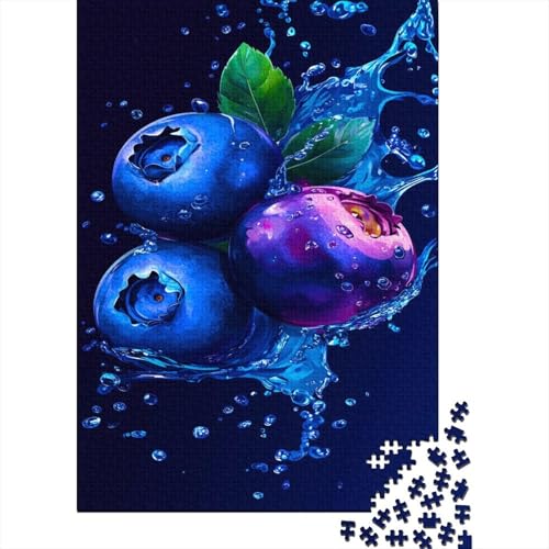 arándanos Puzzle De 1000 Piezas Adultos Regalos Rompecabezas De Calidad Fantasy Impossible Rompecabezas Puzzle Estilo Graffiti Fantasy Multicolor 1000pcs (75x50cm)