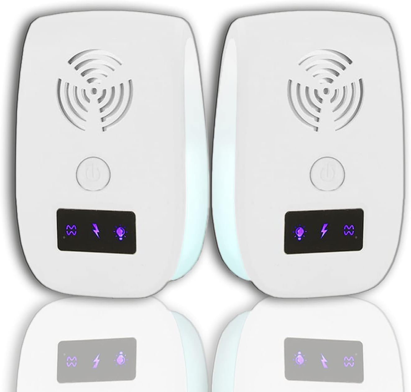 Ultrasonic Pest Repeller Plug in, 2024 Pest Control Ultrasonic Repellent, Electronic Repellant - Bug Repellent for Mosquito, Mice, Spider, Roach, Ant, Rat, Flea, Fly(2 Pack)