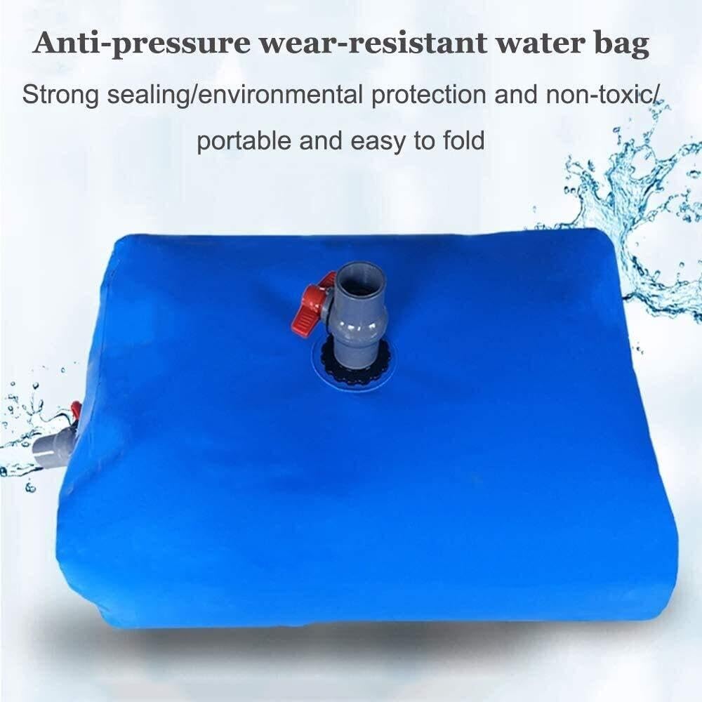 Depósito de Agua Flexible Bolsa de plástico for Bomba Almacenamiento Agua, Suave y Gruesa, for Agricultura, construcción Transporte, for jardín portátil Pre-Loading Bag for Bridges