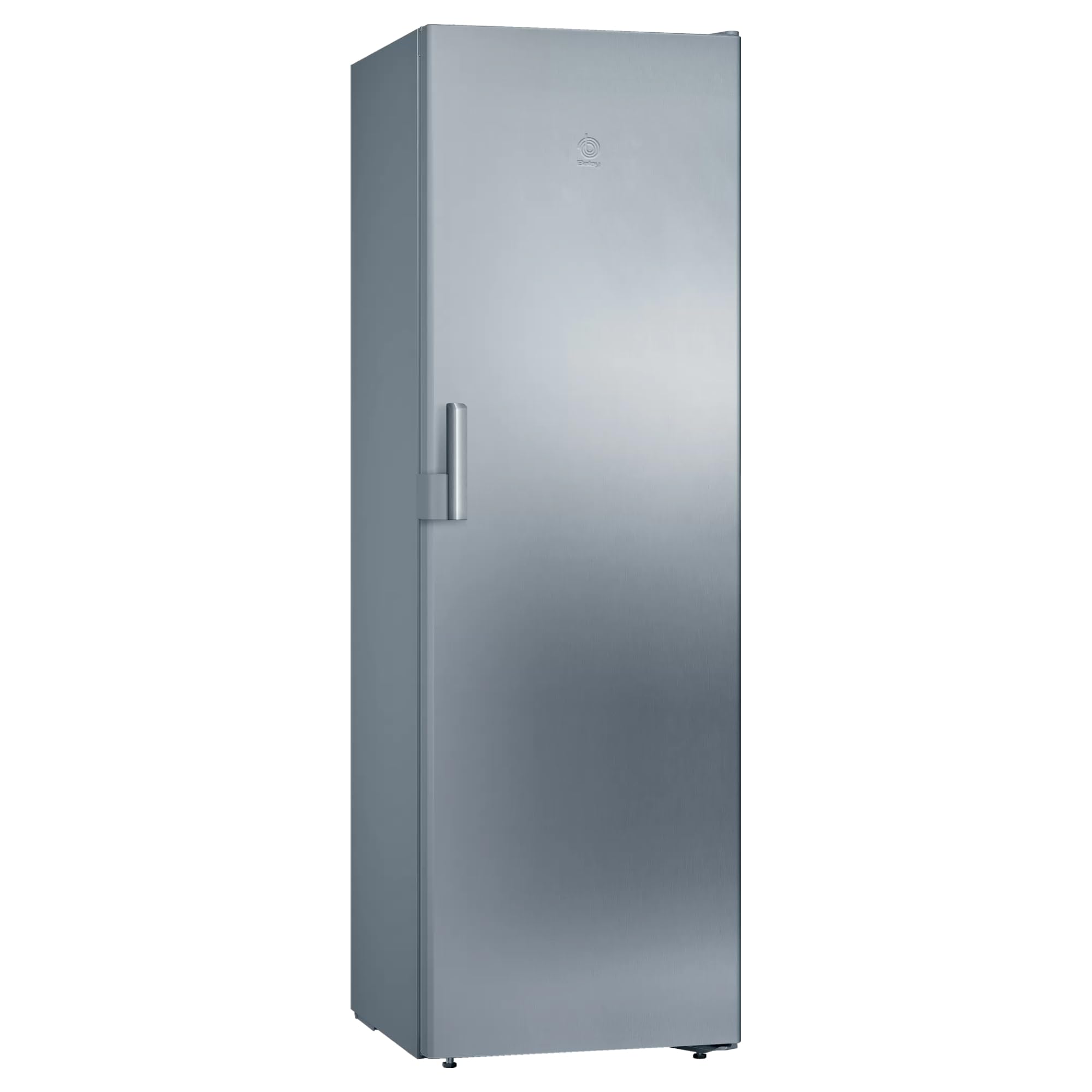 Balay - Congelador vertical, Libre Instalación, 60 cm. de ancho, 1 Puerta, NoFrost, Cubitera integrada, Acero, 3GFE568XE