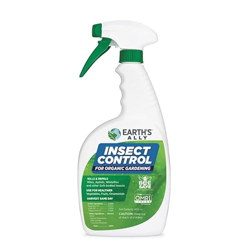 Earth's Ally Outdoor Indoor Plant Insecticide Spray - Ready-to-Use Insecticidal
