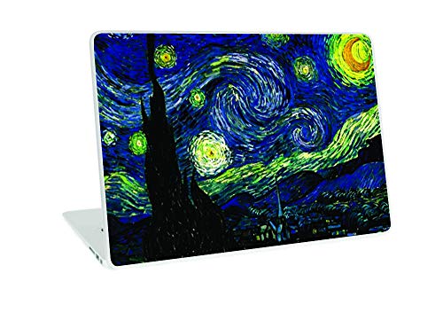 Image of Galaxsia Starry Night Vinyl Laptop Skin /Sticker /CoverCompatible for Any Laptop (Hp /Dell /Sony /Acer etc..) Brand Models of Size 13 to 13.3 Inches Laptop Or Notebook.