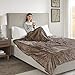 Beautyrest Heated Electric Blanket for Cold Weather, Fast Heating Heated Blanket, Auto Shut Off, Virtually Zero EMF, Multi Heat Setting, UL Certified, Mink Full (84 inx80 in)
