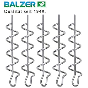 Balzer Shirasu Cork Screw – 5 Spiralen für Gummifische & Jigs, Schraubspiralen für Gummiköder, Screws für Softbaits, Größe:M