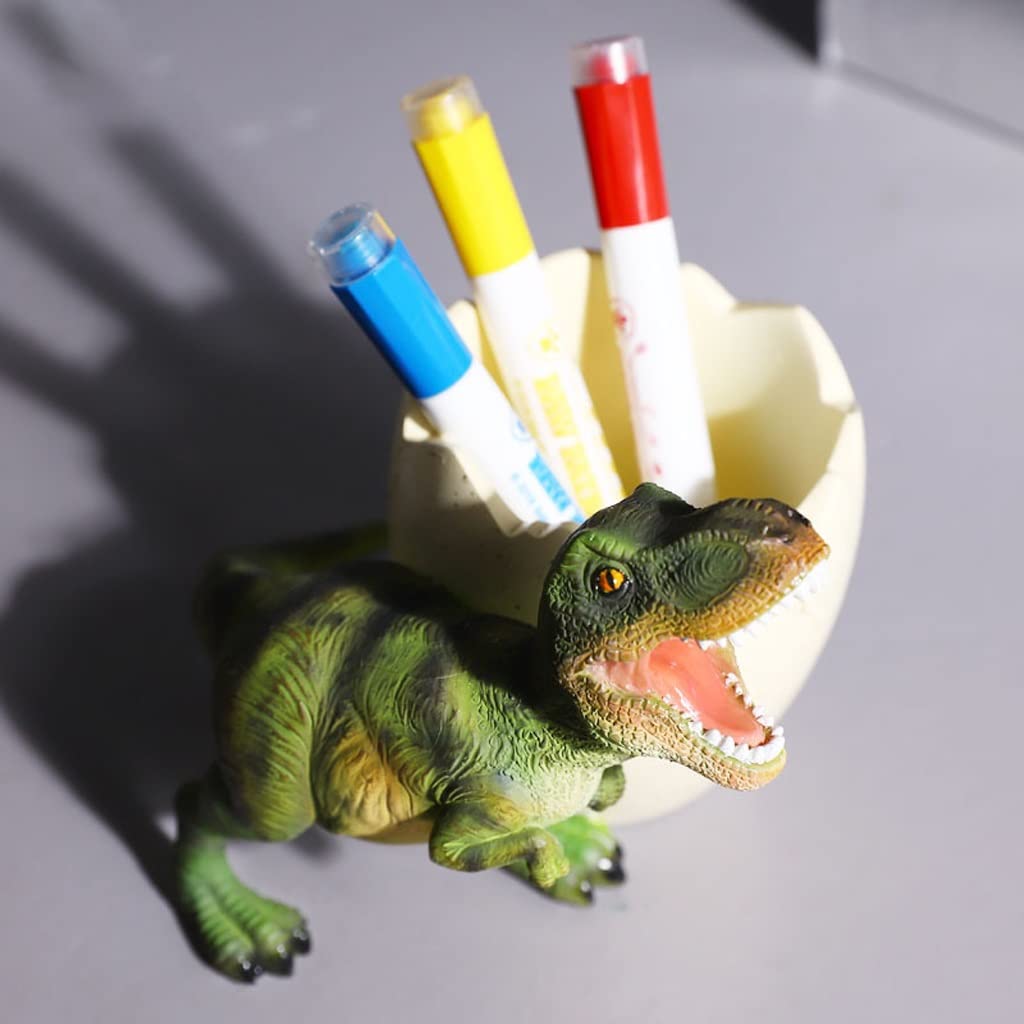 Stifteköcher Stifte Halter Netter Bleistifthalter lustiger Dinosaurier-Schreibtisch-Zubehör, Stift-Organizer for Heim- und Büro-dekorative Lieferungen Kunstversorgung Schreibtisch-Organizer(B)