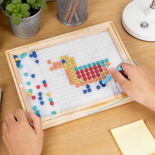 Tableau à points magnétiques : le cadeau éducatif parfait d'âge préscolaire - 4