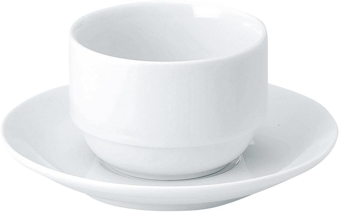 Koyo Pottery KOYO 13544052&13544055 Cafe Tableware, Coffee, Cup & Saucer, Rafelm, Vintage, Red, Made in Japan