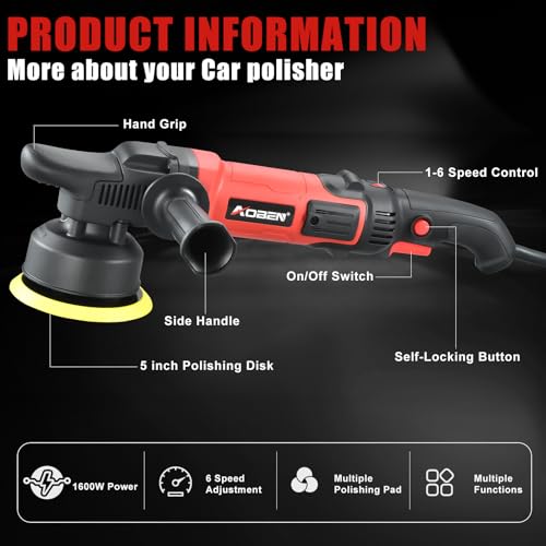 AOBEN 5 inch Dual Action Polisher