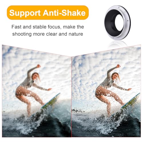 Lens Adapter Screw SLR Lens to G Mount GFX Camera Adapter de Montura M42 a G Mount para Fuji GFX con Conexión Precisa y Enfoque Infinito - imagen 9