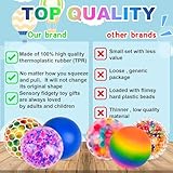 Pipihome Stress Balls Fidget Toys, 6 Pcs Squishy Anti Stress Ball Sensory Squeeze Ball Toys Squish Ball, Easter Basket Fillers for Kids and Adults, Stress Relief Toys Easter Gifts - Image 7