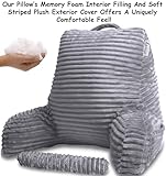 Homie Premium Reading Bed Rest Pillow with Wrist Support, Has Arm Rests, Neck Roll, and Back Support for Lounging, Reading - Image 6