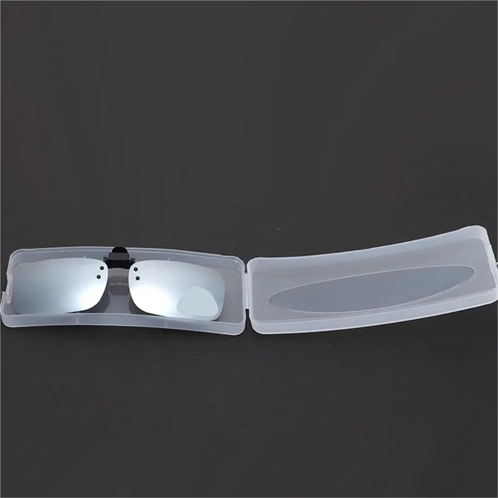 etui lunettes Transparent Glasses Case Frosted Clear Storage For Men Women Hard Plastic Protective Box For Travel Daily